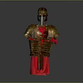 Armor Battle Armor Ancient Armor Ancient Armor Ancient Armor Ancient Armor Ancient War Helmet 3d model