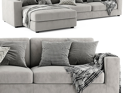 Multiplayer Sofa 3d model