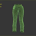 Stylish Modern Leather Pants With Side Lace Up Details And Slim Fit Design