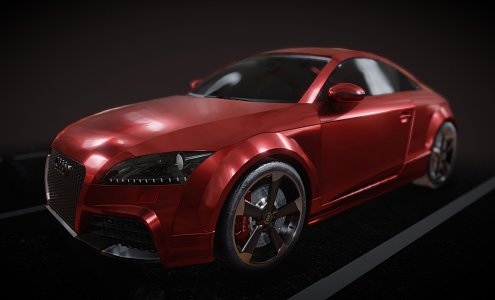 Audi cars 3d model