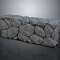Natural Stacked Stone Wall Structure For Rustic Building Design Projects