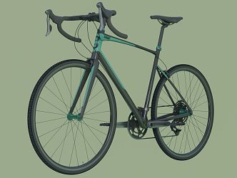 Bicycle Road Bike Racing Bike Dead Fly Racing Mountain Road Bike Road Bike Variable Speed Bike Variable Speed Racing Transportation 3d model