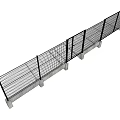 Fence 3d model