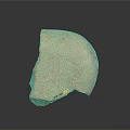 Natural Sand Colored Wooden Stone With Rough Surface Texture For Decorative Use