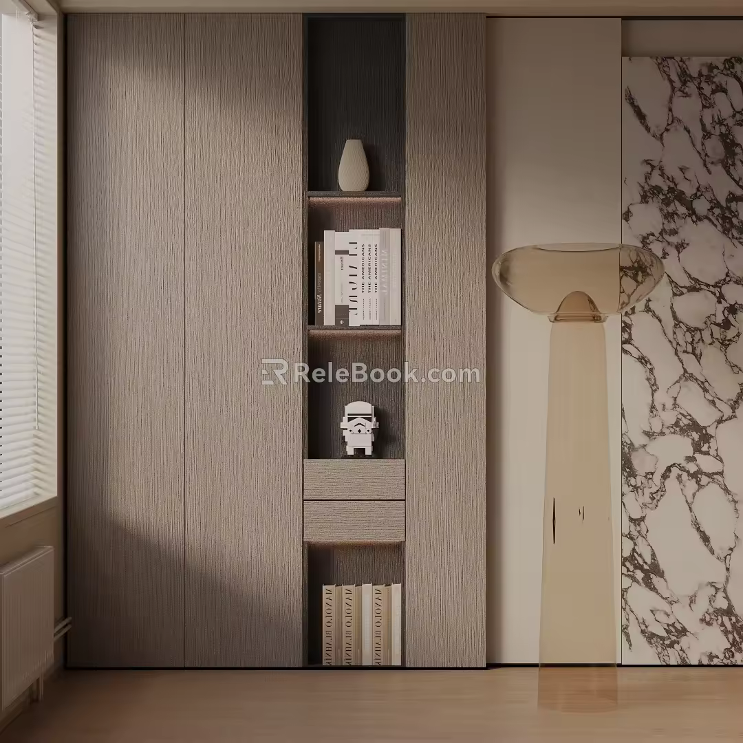 Modern floor lamp 3d model