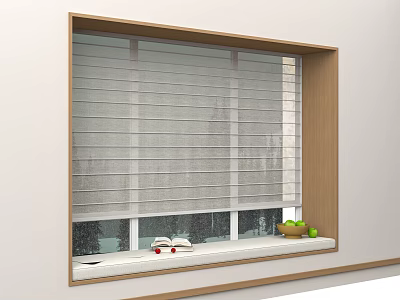 Modern Curtains 3d model