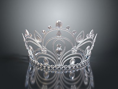 Crown Home Ornaments Royal Goods Noble Goods Jewelry Ornaments 3d model