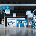 Science and Technology Booth 3d model