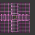 Reinforced Concrete Foundation Structure With Rebar Grid And Wooden Support Beams