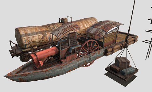 Industrial LOFT ship 3d model