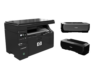 Modern Printer Copier 3d model