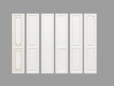 Jianou wardrobe door panel wall panel 3d model