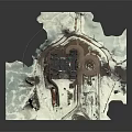 Historic Classical Architecture Building With Green Copper Roofs And Spires In Snowy Landscape