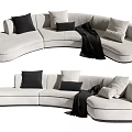 Modern Minotti Multiplayer Sofa 3d model