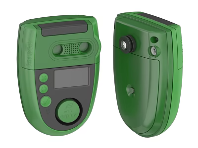 Portable gas monitor air detector environmental detector air quality detector 3d model