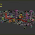 Game Environment Game Scene Fairy Tale Scene Fairy Tale Magic Scene Magic Item Fantasy Scene 3d model