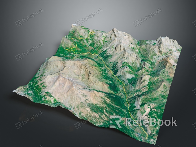 Geography, topography, mountain shape, ridge, ridge, valley, mountain range, canyon, geomorphology, mountain peak, mountain body model