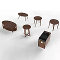 Stylish Wooden Coffee Tables With Various Shapes And Designs For Living Room