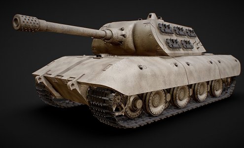 World War II Heavy Tank 3d model