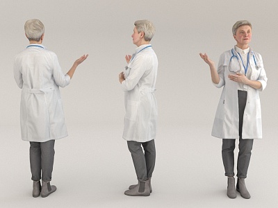 Doctor Surgery Occupation 3d model