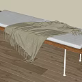 Modern sofa stool 3d model