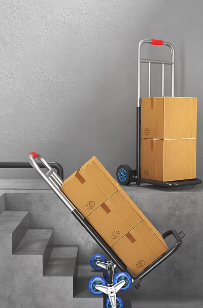 Folding Trolley 3d model