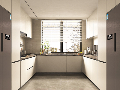 Modern Kitchen Cabinets model