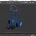 Trolley Two-wheeled Trolley Tiger Trolley Flat Trolley Hand Trolley Simple Model Low Model Low Face Number Game Super Realistic High Precision 3d model
