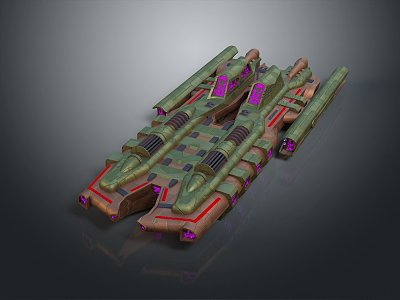 Spaceship Spacecraft 3d model