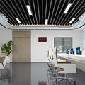 Modern Enterprise Monitoring Room With Multiple Screens Control Desk Chairs World Map And Certificates