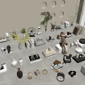 Ornament combination 3d model