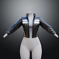 Stylish Black Leather Jacket With Metal Buttons Long Sleeves And Short Length