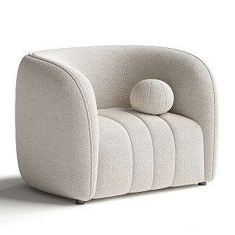 Modern Bonaldo Single Sofa 3d model