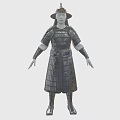 Chinese Armor Soldier Armor Ancient Iron Armor 3d model