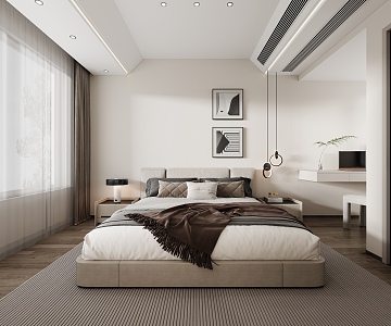 Modern Bedroom Master Bedroom Master Bedroom 3d model