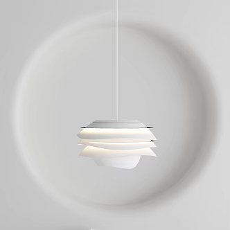 Modern chandelier 3d model