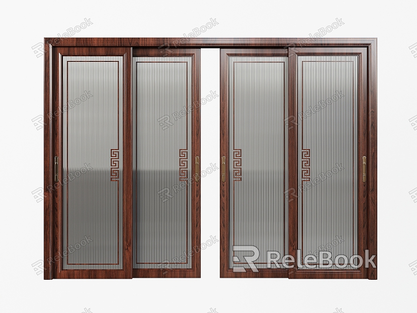 Kitchen sliding door sliding door Changhong glass door model