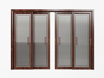 Kitchen sliding door sliding door Changhong glass door model