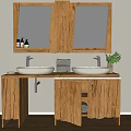 Japanese-style sink 3d model