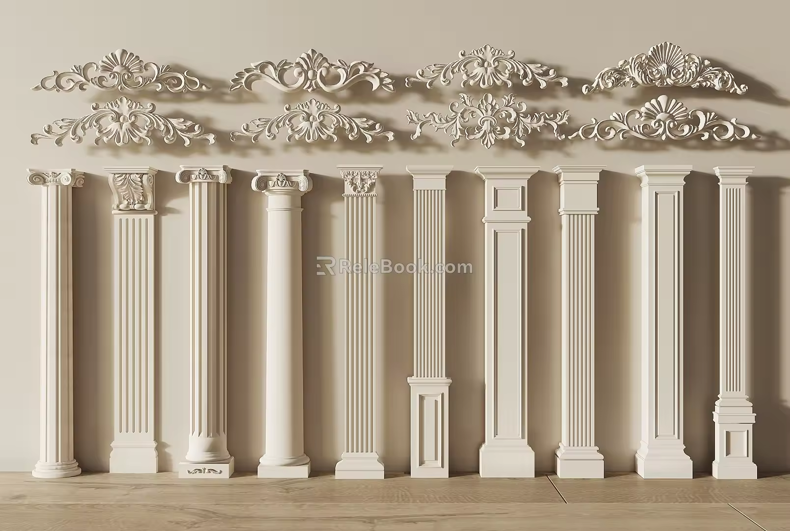 Roman Column 3d model