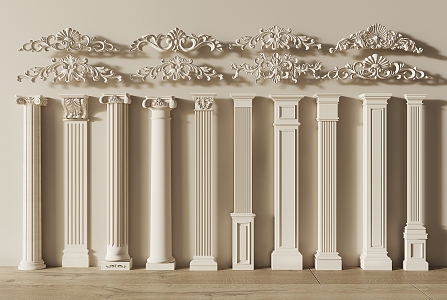 Roman Column 3d model