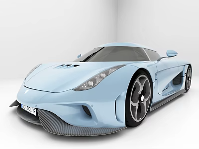 Koenigseg sports car sports car 3d model