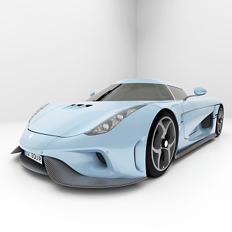 Koenigseg sports car sports car 3d model