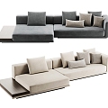 Minotti HORIZONTE Multiplayer Sofa Corner Sofa Module Sofa 3d model