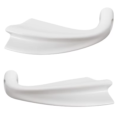Modern Irregular-shaped Sofa with Smooth Curved Design and Comfortable Seating 3d model