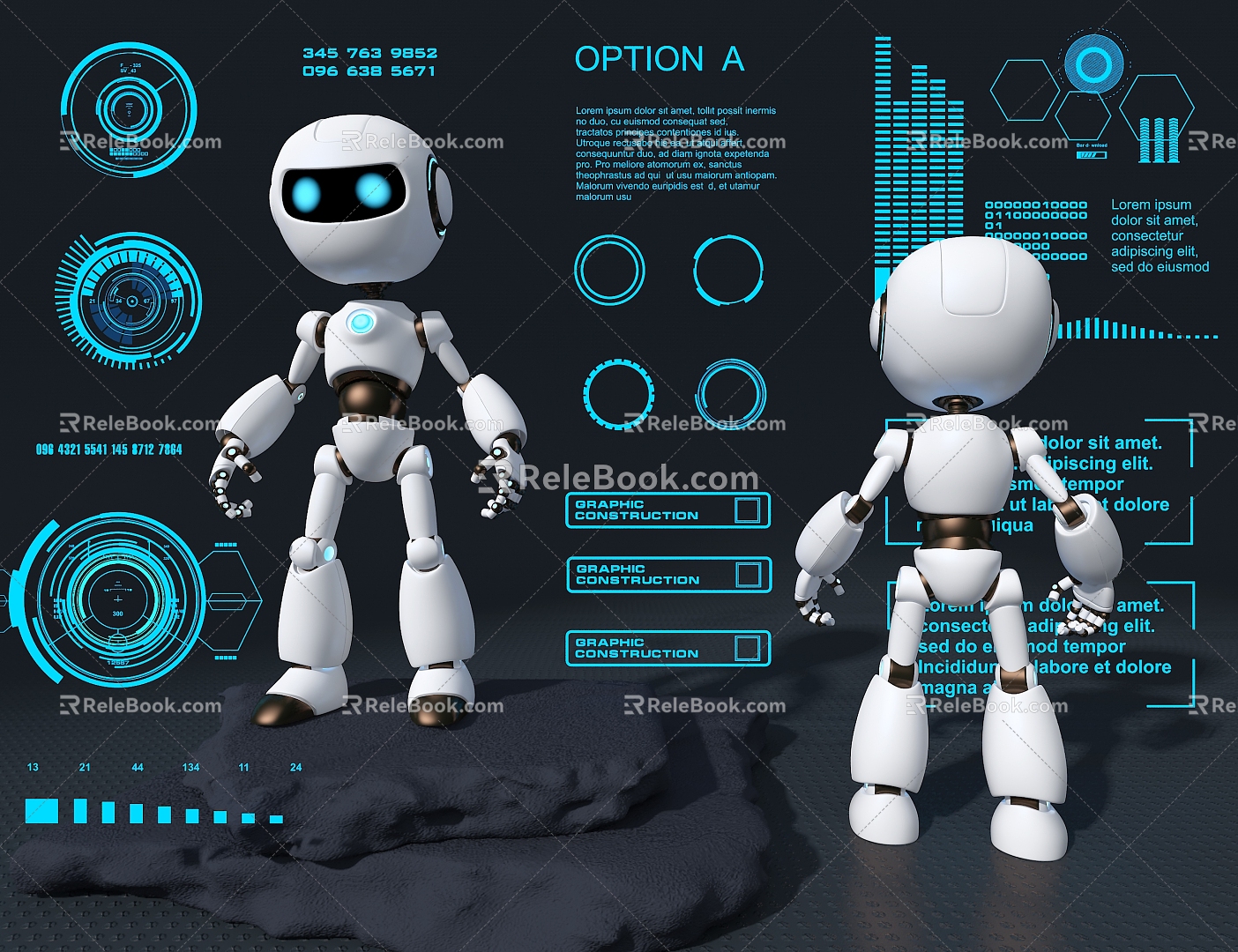 Robot Technology Meichen Artificial Intelligence 3d model