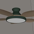 ceiling fan lamp 3d model