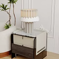 Table lamp table lamp side 3d model