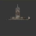 Ornate Classical Fountain With Tiered Structure Water Basin And Intricate Carvings