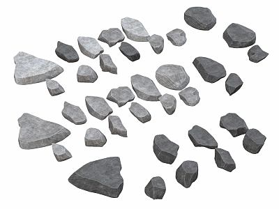 landscape stone 3d model